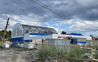 В Майме продолжается строительство нового бассейна