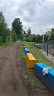 Жители ТОС «Яблоневый сад» обновили детскую площадку