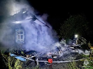 Пожар в Туньже: дом выгорел на площади 54 квадратных метра